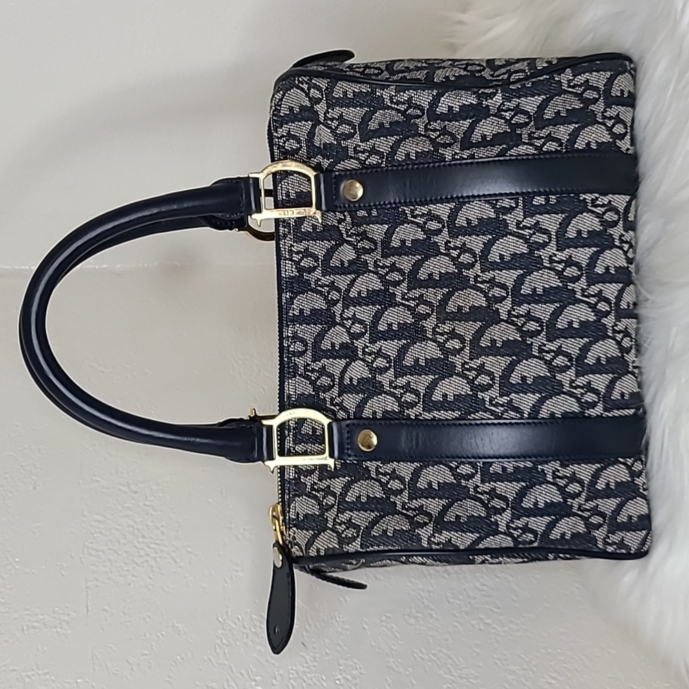 AUTH. Christian Dior Boston Bag